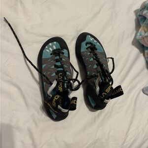 La Sportiva Climbing Shoes - Blue and Black